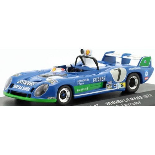 IXLM1974 - 1/43 MATRA MS670C NO.7 WINNER 24H LE MANS 1974 PESCAROLO/LARROUSSE