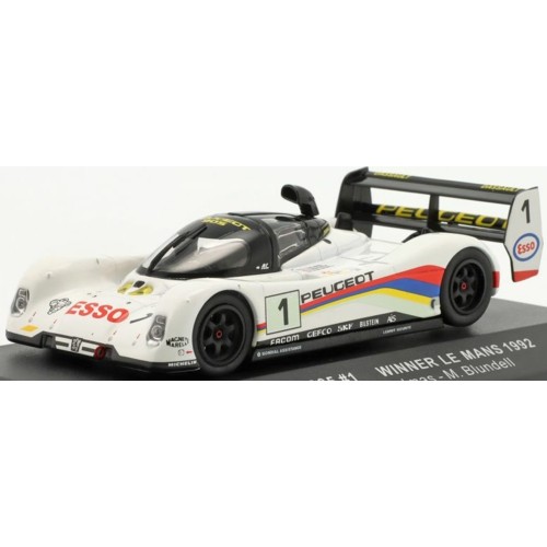 IXLM1992 - 1/43 PEUGEOT 905 NO1 WINNER 24H LE MANS 1992 DALMAS/WARWICK/BLUNDELL