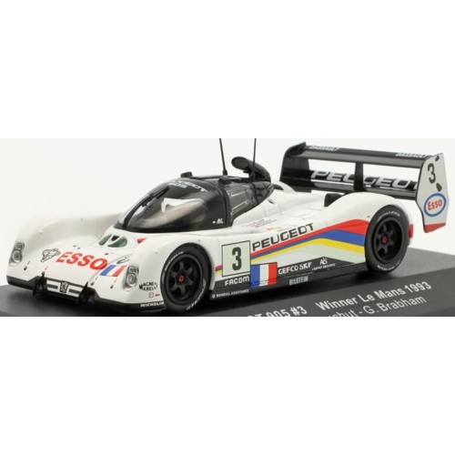 IXLM1993 - 1/43 PEUGEOT 905 NO3 WINNER 24H LE MANS 1993 HELARY/BOUCHUT/BRABHAM