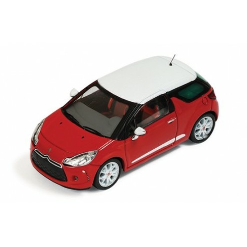 IXMOC122 - 1/43 CITROEN DS3 SPORT CHIC 2011 - RED/WH