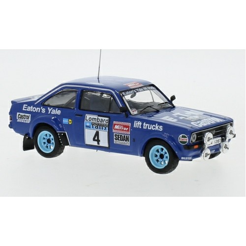 IXRAC330 - 1/43 FORD ESCORT MKII NO.4 RAC RALLY 1979 WALDEGAARD THORSZELIUS