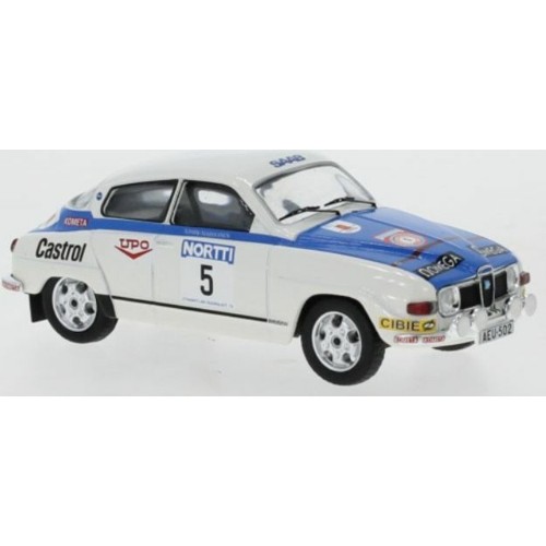 IXRAC378A - 1/43 SAAB 96 V4 NO.5 1000 LAKES RALLY 1976 S.LAMPINEN/ S.MARKKANEN