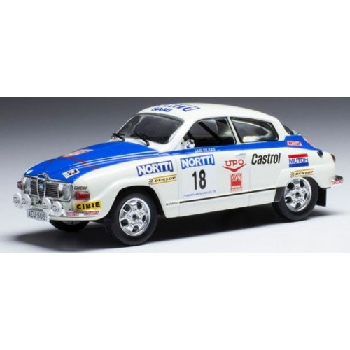 IXRAC378A - 1/43 SAAB 96 V4 NO.18 1000 LAKES RALLY 1976 J.VILKAS/J.SOINI