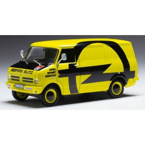 IXRAC382X - 1/43 BEDFORD BLITZ OPEL EURO HANDLER TEAM 1974 RALLY ASSISTANCE VAN