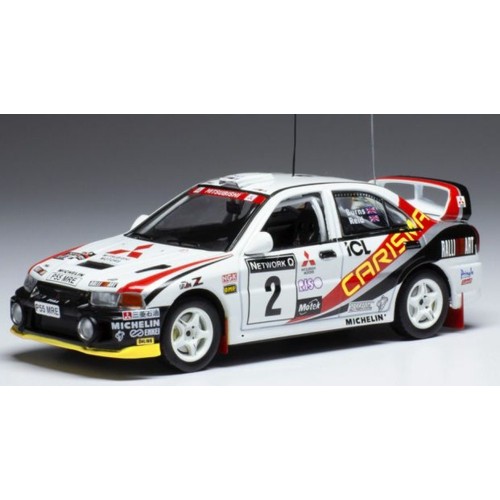 IXRAC392 - 1/43 MITSUBISHI CARISMA GT EVO IV NO2 RALLYE WM 1997 25TH RACE ANNIVERSARY R.BURNS/R.REID