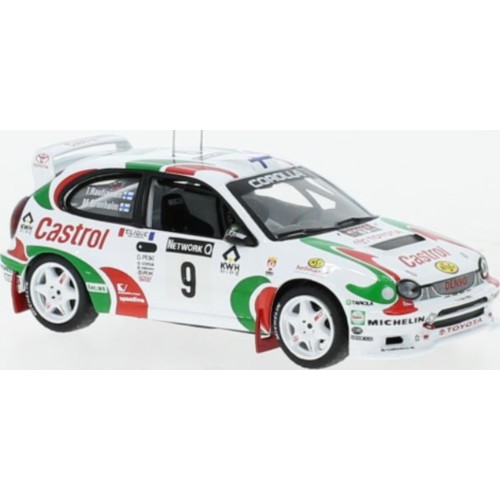 IXRAC394A - 1/43 TOYOTA COROLLA WRC NO.9 RAC RALLY 1997 25TH RAC ANNIVERSARY