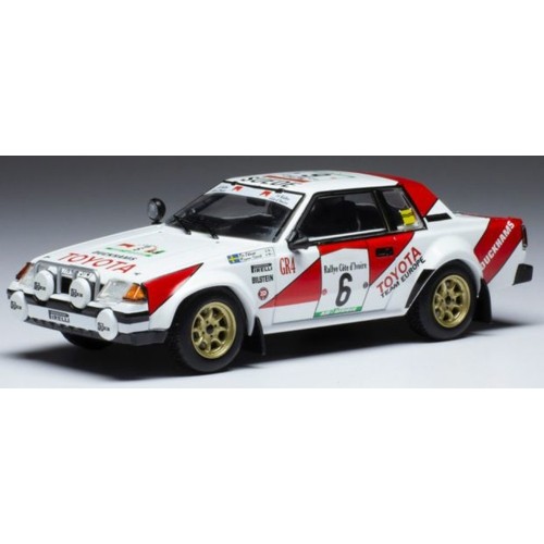 IXRAC400A - 1/43 TOYOTA CELICA 2000GT NO6 RALLYE COTE D IVORE 1982 P.EKLUND/R.SPJUTH