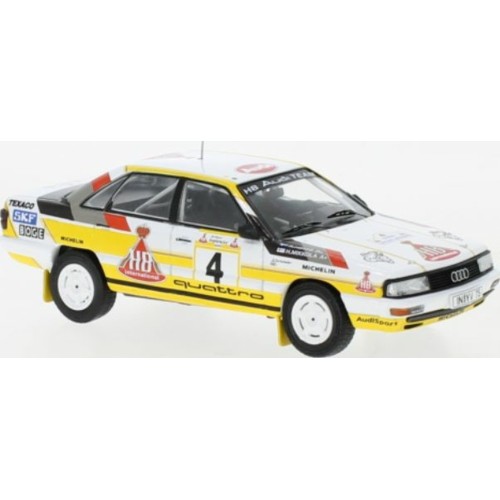 IXRAC401A - 1/43 AUDI 200 QUATTRO NO.4 RALLYE ACROPOLIS 1987 MIKKOLA/HERTZ