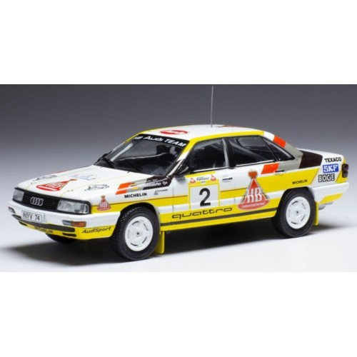 IXRAC401B - 1/43 AUDI 200 QUATTRO NO4 RALLYE ACROPOLIS 1987 ROHRL/GEISTDORFER