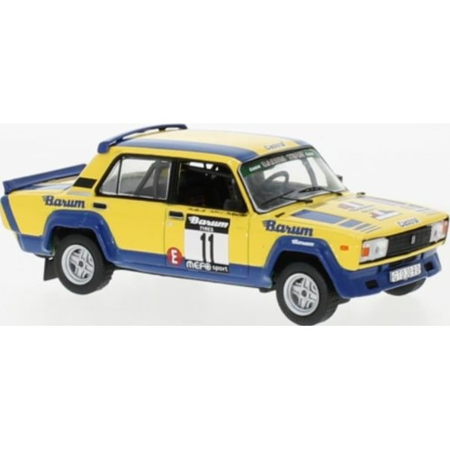 IXRAC406B - 1/43 LADA 2105 VFTS NO11 BARUM TEAM VALASSKAA ZIMA 1984 LANK/MILOS