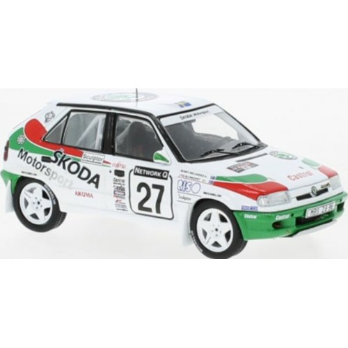 IXRAC423A - 1/43 SKODA FELICIA KIT CAR NO27 RAC RALLY 1996 S.BLOMQVIST/B.MELANDER