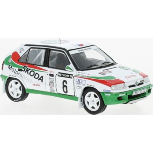 IXRAC423B - 1/43 SKODA FELICIA KIT CAR NO6 RAC RALLY 1996 P.SIBERA/P.GROSS