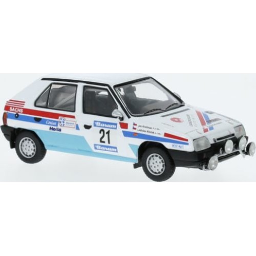 IXRAC432 - 1/43 SKODA FAVORIT 136L NO.21 BARUM RALLY 1990 L.KRECEK/J.KRECMAN