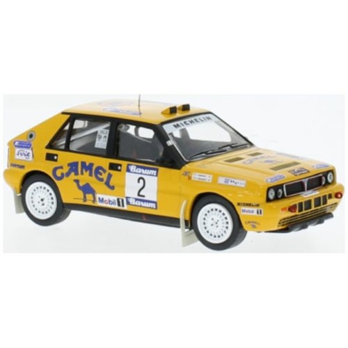 IXRAC436 - 1/43 LANCIA DELTA INTEGRALE 16V NO.2 CAMEL BARUM RALLY 1990 FERJANCZ/TANDARI