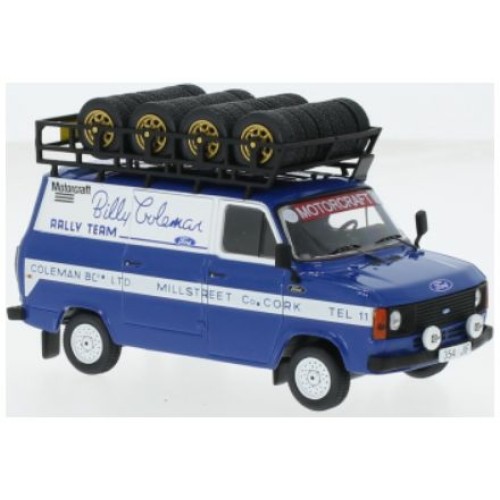 IXRAC444X - 1/43 FORD TRANSIT MKI BILLY COLEMAN RALLY TEAM