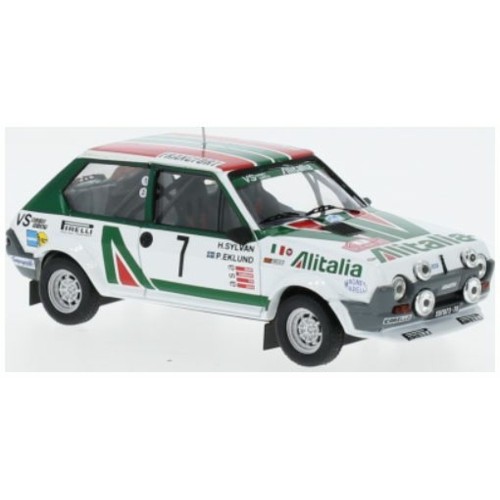 IXRAC445A - 1/43 FIAT RITMO 75 ABARTH NO.7 RALLY MONTE CARLO P.EKLUND/H.SYLVAN 1979