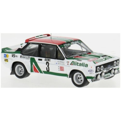 IXRAC446A - 1/43 FIAT 131 ABARTH RALLY MONTE CARLO 1979 NO.3 M.ALEN/I.KIVIMAKI