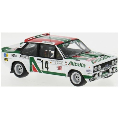 IXRAC446B - 1/43 FIAT 131 ABARTH RALLY MONTE CARLO 1979 NO.3 W.ROHRL/C.GEISTDORFER