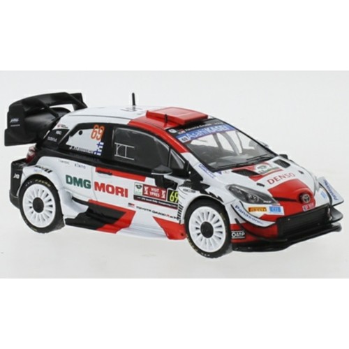 IXRAM805 - 1/43 TOYOTA YARIS WRC NO.69 RALLY YPRES 2021 K.ROVANPERA/J.HALTTUNEN