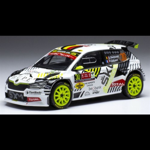 IXRAM808 - 1/43 SKODA FABIA RALLY 2 EVO NO.30 RALLY YPRES 2021 S.BEDORET/F.GILBERT