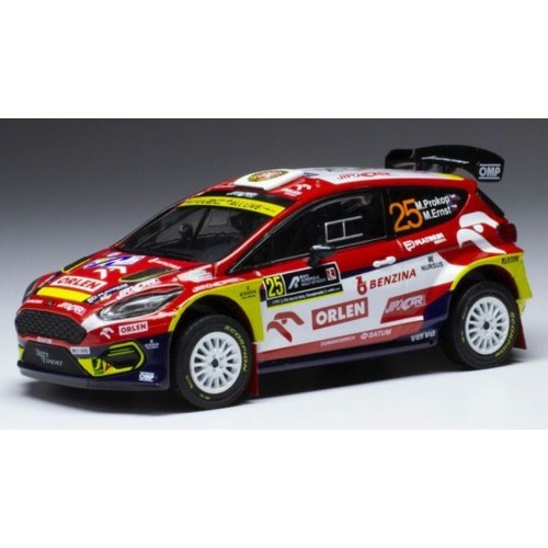 IXRAM816 - 1/43 FORD FIESTA R5 MKII NO.25 ORLEN RALLY ACROPOLIS 2021 M.PROKOP/M.ERNST