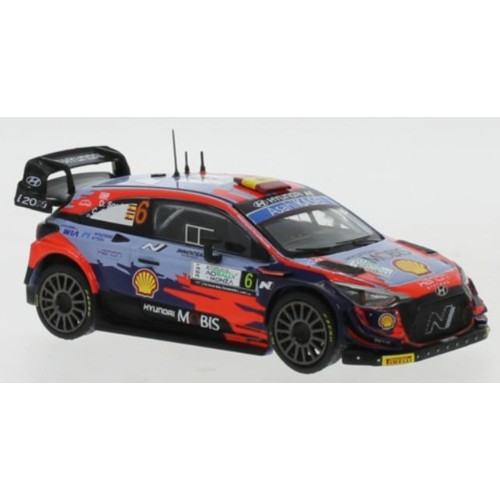 IXRAM824 - 1/43 HYUNDAI I20 COUPE WRC NO.6 HYUNDAI MOTORSPORT N WRC MONZA D.SORDO/C.CARRERA