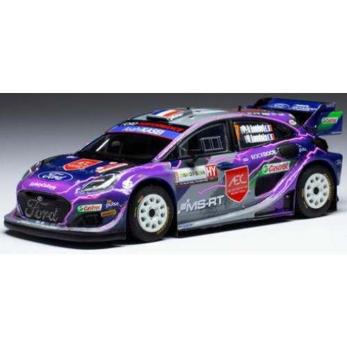 IXRAM854 - 1/43 FORD PUMA RALLY1 NO.7 WRC RALLYE SARDINIEN 2022 - L.LOUBET/V.LANDAIS