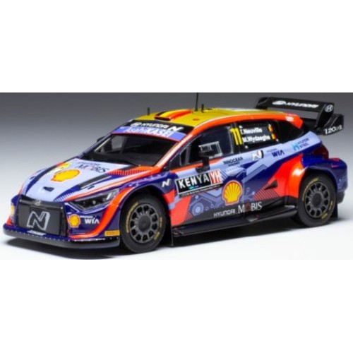 IXRAM855 - 1/43 HYUNDAI I20 N RALLY1 NO.11 WRC SAFARI RALLY 2022 T.NEUVILLE/M.WYDAEGHE