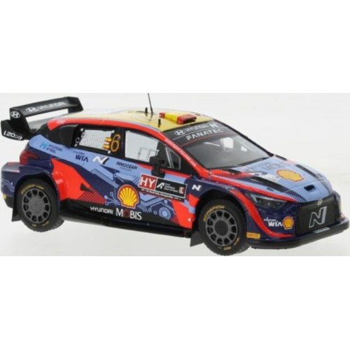 IXRAM869 - 1/43 HYUNDAI I20 N RALLY1 NO.6 WRC RALLY ACROPOLIS 2022 D.SORDO/C.CARRERA