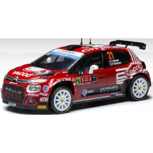 IXRAM878 - 1/43 CITROEN C3 RALLY2 NO.21 WRC2 RALLY YPERN 2022 Y.ROSSEL/B.BOULLOUD