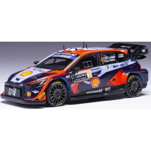 IXRAM884 - 1/43 HYUNDAI I20 N NO.4 WRC1 RALLY MONTE CARLO 2023 E.LAPPI/J.FERM