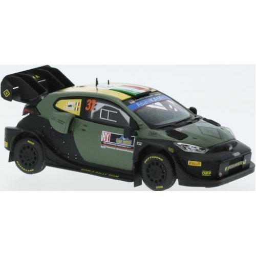 IXRAM896 - 1/43 TOYOTA YARIS NO.37 WRC1 RALLY SWEDEN 2023 L.BERTELLI/S.SCATTOLIN