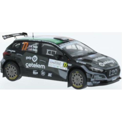 IXRAM904 - 1/43 HYUNDAI I20 N NO.77 RALLY ABOBOREIRA 2023 K.MEEKE/A.FLOENE