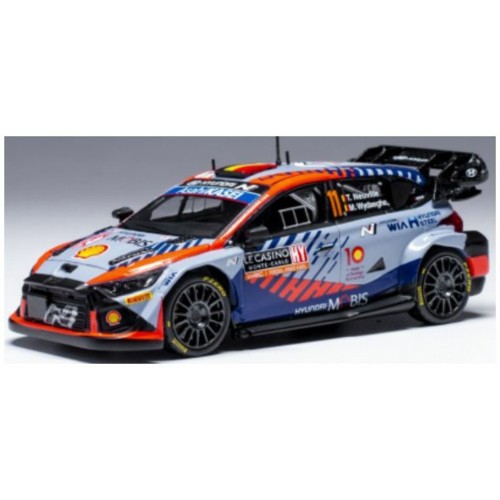 IXRAM910 - 1/43 HYUNDAI I20 N RALLY1 NO.11 WRC RALLYE MONTE CARLO 2024 NEUVILLE/WYDAEGHE