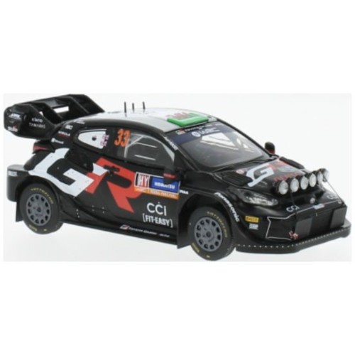 IXRAM925 - 1/43 TOYOTA YARIS RALLY 1 NO.33 WRC RALLYE SWEDEN 2024 E.EVANS/S.MARTIN