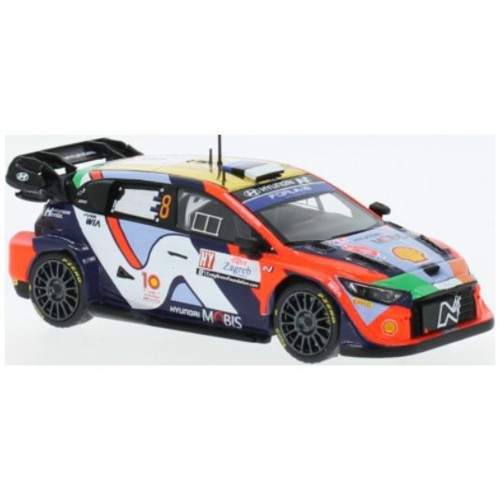 IXRAM933B - 1/43 HYUNDAI I20 N RALLY1 NO.8 WRC RALLY CROATIA O.TANAK/M.JARVEOJA 2024