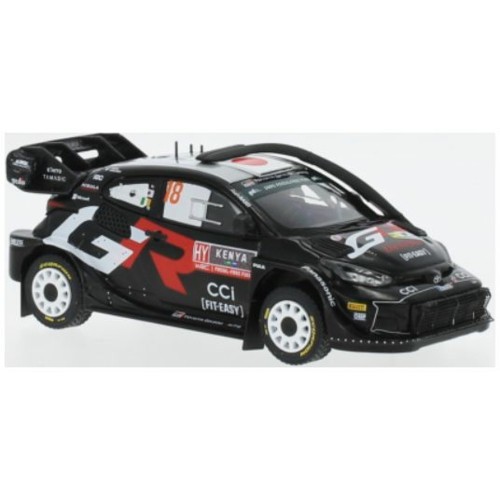 IXRAM937B - 1/43 TOYOTA YARIS RALLY 1 NO.18 WRC SAFARI RALLYE KENIA T.KATSUTA/A.JOHNSTON 2024