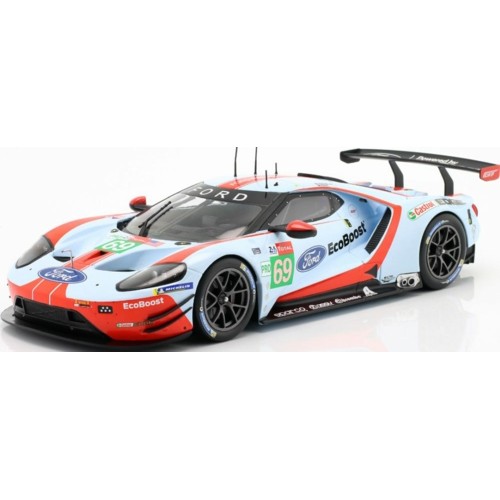 IXSPFGT18103 - 1/18 FORD GT NO69 24H LE MANS 2019 BRISCOE WESTBROOK/DIXON