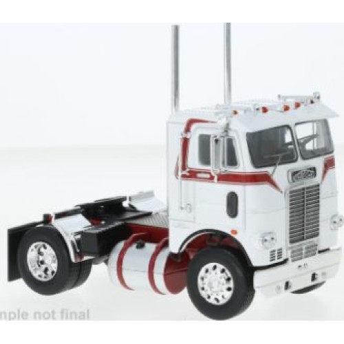 IXTR128 - 1/43 1/43 FREIGHTLINER COE WHITE/RED 1976