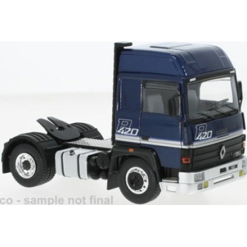 IXTR135 - 1/43 RENAULT R420 METALLIC BLUE 1986