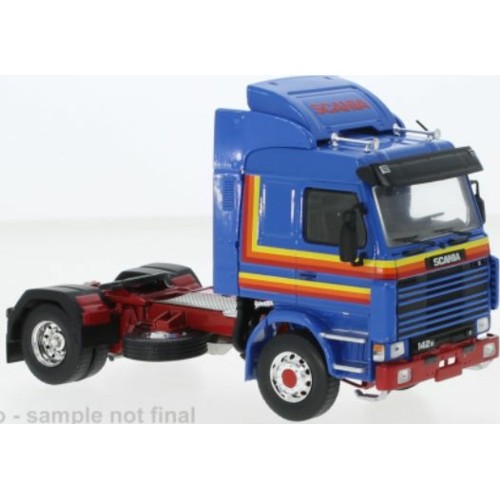 IXTR136 - 1/43 SCANIA 142 M BLUE 1981