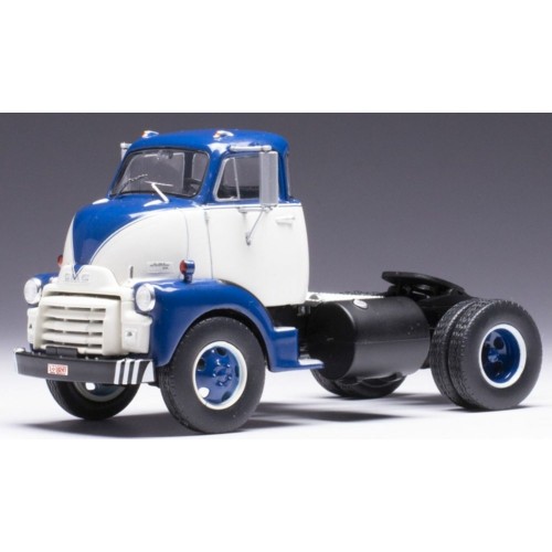 IXTR150 - 1/43 GMC 950 COE WHITE/BLUE 1954