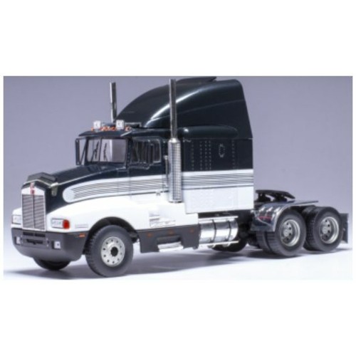 IXTR183 - 1/43 KENWORTH T600 A BLACK/WHITE 1986