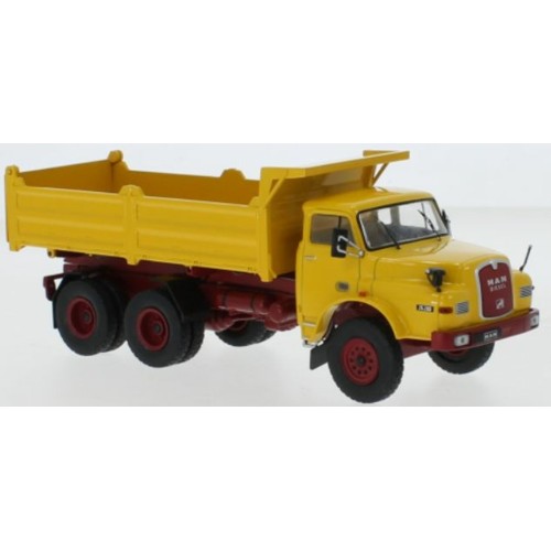 IXTRUD003 - 1/43 MAN 19.280H YELLOW 1971 TIPPER