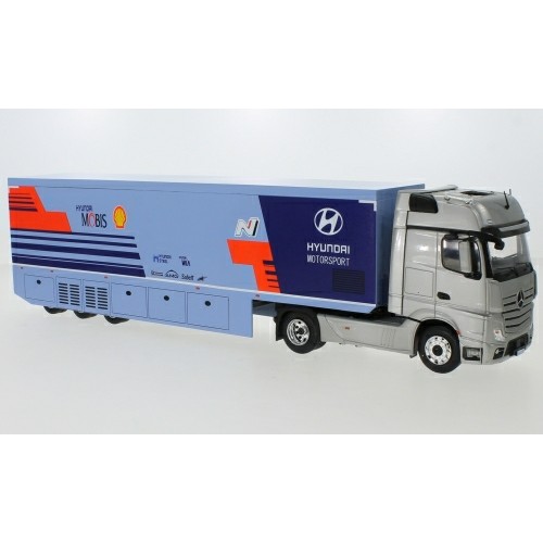 IXTTR019 - 1/43 MERCEDES ACTROS MP4 HYUNDAI MOTORSPORT 2019 WRC TRANSPORT