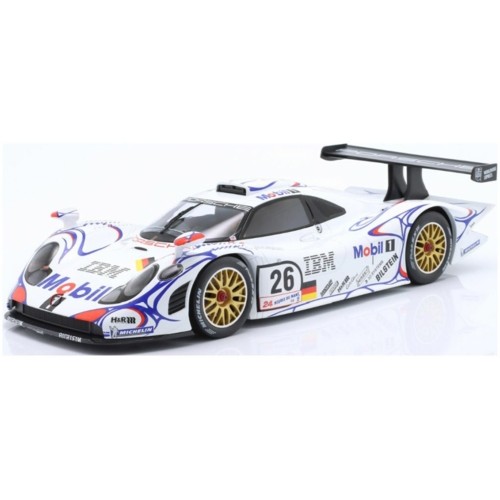 IXW1200201 - 1/12 PORSCHE 911 GT1 NO.26 WINNER 24H LE MANS 1998 MCNISH/AIELLO/ORTELLI