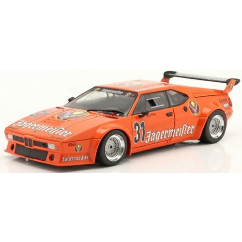 IXW18003002 - 1/18 BMW M1 PROCAR KURT KONIG NO.31 JAGERMEISTER DRT NURBURGRING 1982