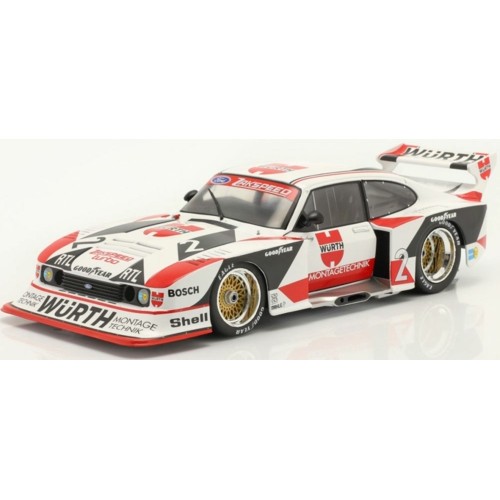 IXW18004001 - 1/18 FORD CAPRI GROUP 5 KLAUS LUDWIG DRM CHAMPION 1981 WURTH