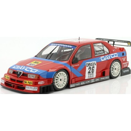 IXW1801004 - 1/18 ALFA ROMEO 155 V6 G.FISICHELLA TI NO26 DTM/ITC 1995 TEAM ALFA CORSE 2