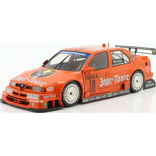 IXW1801006 - 1/18 ALFA ROMEO 155 V6 TI NO19 ITC 1995 MICHAEL BARTELS JAGER-TONIC RACE HELSINKI